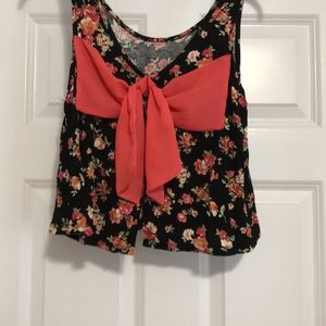 Floral tank top